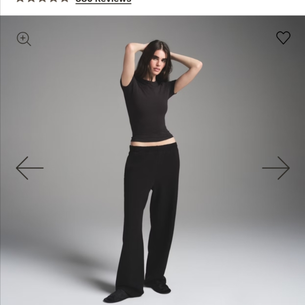 Skims NWOT Classic Straight Leg Pants